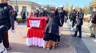 Ankara'da trafik kazasında şehit olan Bakan koruması polis memuru için tören düzenlendi