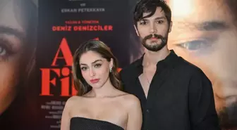 Cemre Baysel ve İlhan Şen'in rol aldığı Aşk Filmi'nin galası yapıldı