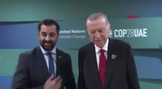 Erdoğan, İskoçya Başbakanı Yusuf'la bir araya geldi