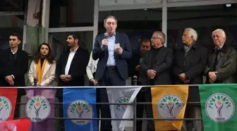 HEDEP Eş Genel Başkanı Tuncer Bakırhan Hakkari'de Halk Buluşması Programına Katıldı