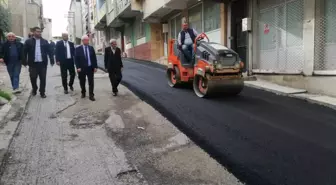 Karabağlar Belediyesi Fen İşleri Müdürlüğü Asfalt Çalışmalarına Devam Ediyor