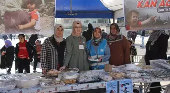 Kilis'te Filistin'e destek için kermes düzenlendi