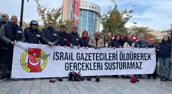 Kocaeli'de Gazeteciler İsrail'in Gazze'ye Saldırılarına Tepki Gösterdi, Düzce'de Filistinliler için Dua Edildi