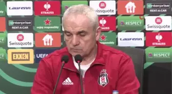 Beşiktaş Teknik Direktörü Rıza Çalımbay: 'Sakatlıklarla uğraşıyoruz'
