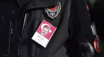 Şehit polis Musa Erdem için Cumhurbaşkanlığı Külliyesi'nde tören düzenlendi