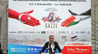 Üsküdar'da Gazze için 'Gönül Köprüsü' kermesi kuruldu