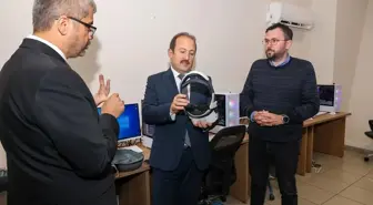 Mersin Valisi Ali Hamza Pehlivan, Mersin-Tarsus Organize Sanayi Bölgesi Teknik Bilimler Meslek Yüksekokulu'nu ziyaret etti