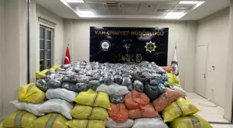 Van'da 4 Bin 600 Kilogram Esrar Ele Geçirildi