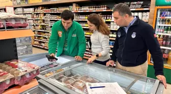 Kemer Belediyesi Zabıta Müdürlüğü Marketlerde Denetim Yaptı