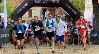 Balıkesir'de düzenlenen Kar Spor İda Ultra Maratonu başladı