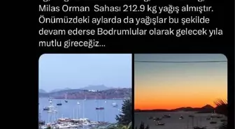 Bodrum ve Milas'ta Kasım Ayında Yoğun Yağış