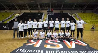 ÇBK ve Tarsus Spor Kulübü oyuncuları Mersin Maratonu'na katıldı
