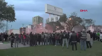 Bursaspor Taraftarı Yönetimi Protesto Etti