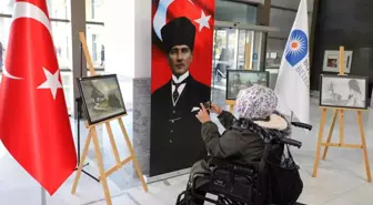 Antalya Büyükşehir Belediyesi'nde Engelli Sanatçı Mustafa Alper Kocabıyık'ın Sergisi Açıldı