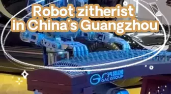 Çin'de Guzheng Çalan Robot İlgi Odağı Oldu