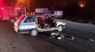 Malatya'da iki otomobilin çarpıştığı kazada 4 kişi yaralandı