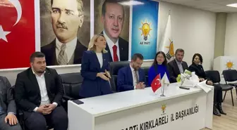 AK Parti Kırklareli Kadın Kolları Başkanlığına Canan Genim atandı