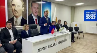 AK Parti Kırklareli Kadın Kolları Başkanlığına atanan Canan Genim göreve başladı