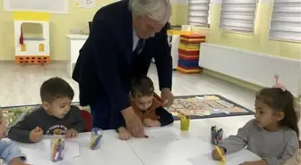 Bilecik'in Osmaneli İlçe Belediye Başkanı minik öğrencilerle buluştu