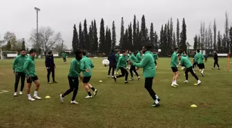 Sakaryaspor, Ankaraspor maçı için hazırlıklarını sürdürüyor