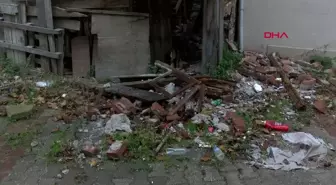 Trilye'de bazı binaların duvarlarında çökme meydana geldi