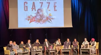 Üsküdar'da İsrail'e destek veren firmalara yönelik boykot masası paneli düzenlendi