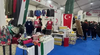 Üsküdar Belediyesi Gazze'ye Yardım Kermesine Yoğun İlgi