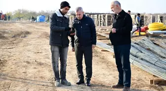 Yeşilyurt Belediyesi, depremzede aileler için yeni konutlar inşa ediyor