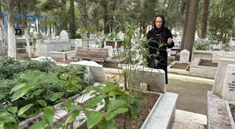 AK Parti Milletvekili Ceyda Bölünmez Çankırı, Işılay Saygın'ın kabrini ziyaret etti