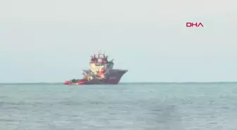 Zonguldak'ta batan geminin kayıp mürettebatı için arama çalışmaları devam ediyor