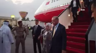 Cumhurbaşkanı Erdoğan Katar'da