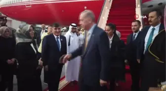 Cumhurbaşkanı Erdoğan Katar'da