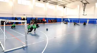 Isparta'da Dünya Engelliler Günü'nde goalball farkındalık maçı düzenlendi