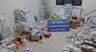 Hatay'da 10 Bin Kutu İlaç Ele Geçirildi