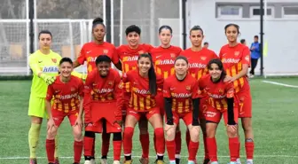 Kayseri Kadın FK Şırnak Belediyespor'u mağlup etti