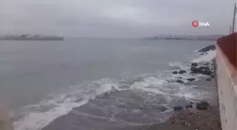 Marmara'da deniz ulaşımına poyraz engeli