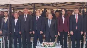 Kayseri'nin Özvatan ilçesinde doğal gaz meşale yakma töreni düzenlendi
