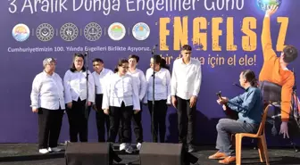 Mersin'de Engelliler Günü etkinliği düzenlendi