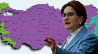 Akşener'i kara kara düşündüren harita! İttifak olmadan sadece 1 ilçede seçim kazanabiliyor