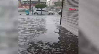 Alanya'da Dolu ve Sağanak Yağışı