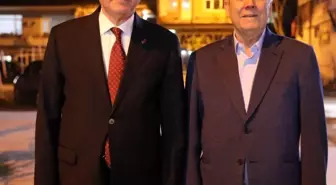 Aziz Yıldırım, Düzce Belediye Başkanı Faruk Özlü'yü ziyaret etti