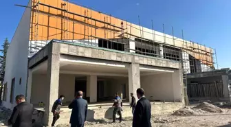 Ereğli Belediyesi Halk Kütüphanesi İnşaatı İncelemesi
