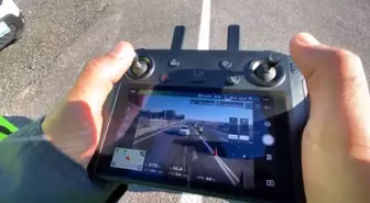 Diyarbakır'da dronlu trafik denetimi gerçekleştirildi