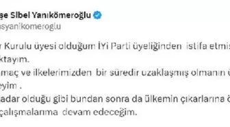 İYİ Parti Kurucu Üyesi Ayşe Sibel Yanıkömeroğlu İstifa Etti