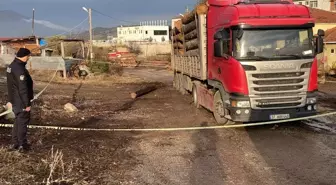Karabük'te kamyon sürücüsü tomruk altında kalarak hayatını kaybetti