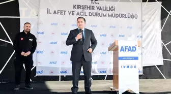 Kırşehir Valisi Buhara, AFAD gönüllülerine teşekkür etti