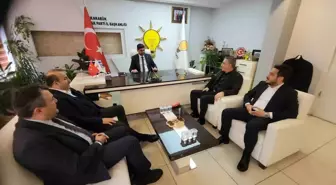 MÜSİAD Karabük Şube Başkanı AK Parti ve MHP İl Başkanlarını ziyaret etti