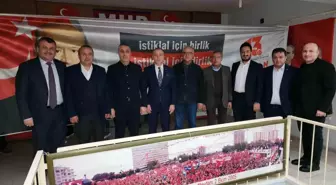 MÜSİAD Karabük Şube Başkanı AK Parti ve MHP İl Başkanlarını ziyaret etti