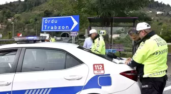 Ordu'da trafik denetimleri: 15 bin 216 araç kontrol edildi