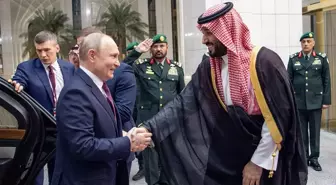 Putin ve Bin Selman, Riyad'da görüştü